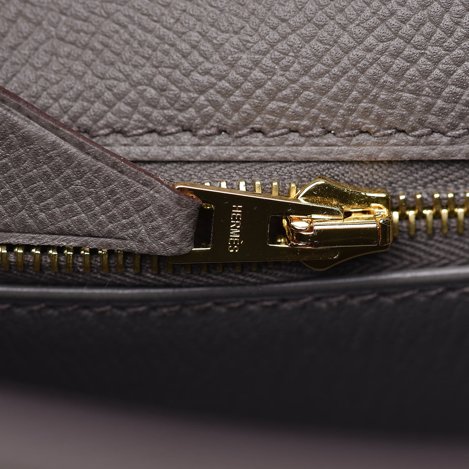 Hermes Epsom Kelly Sellier 28 Etain 13 of 37