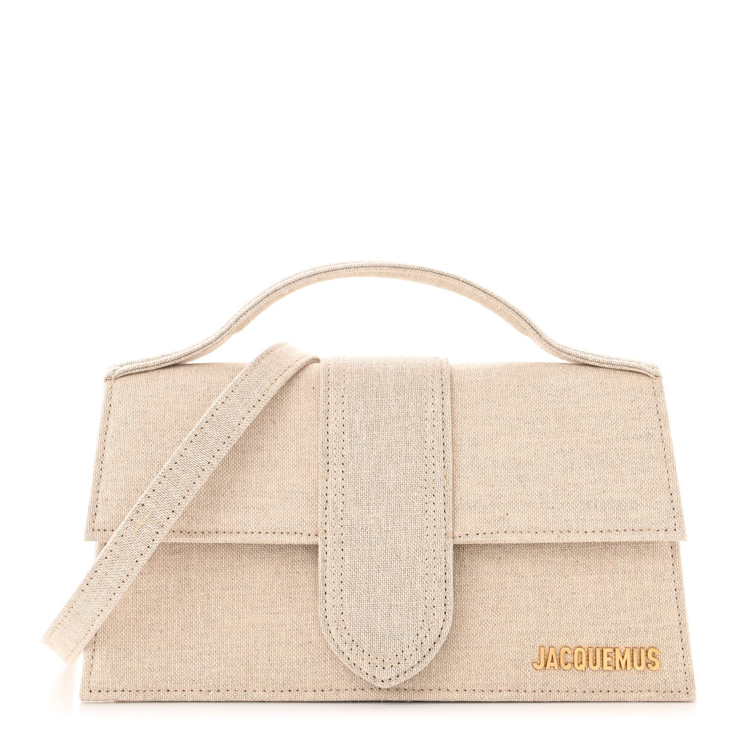Jacquemus Linen Le Grand Bambino Light Greige 1 of 10
