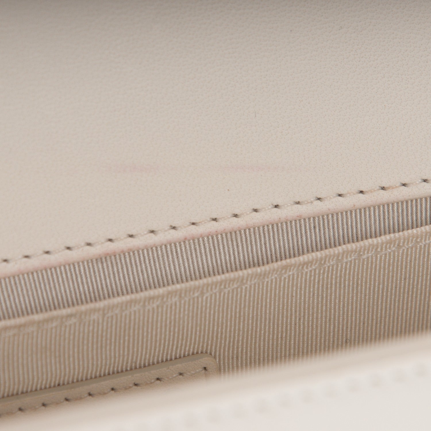 Chanel Lambskin Quilted Medium Boy Flap White 9 of 9