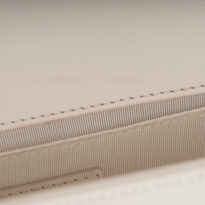 Chanel Lambskin Quilted Medium Boy Flap White 9 of 9