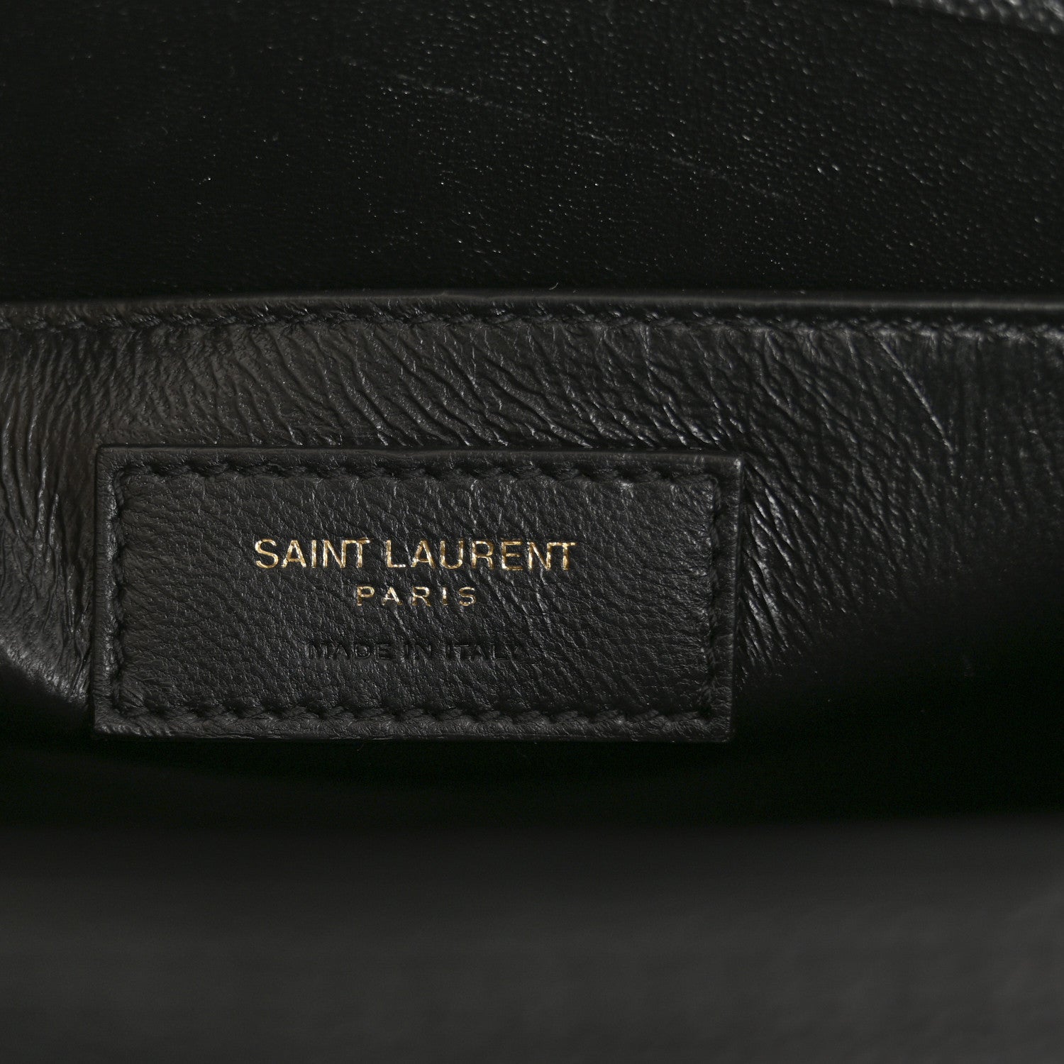 Saint Laurent Grain de Poudre Medium Classic Monogram Cassandra Top Handle Black 6 of 15