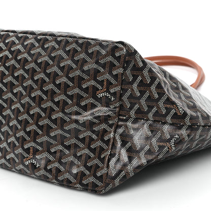 Goyard Goyardine Saint Louis GM Black Gold 10 of 10