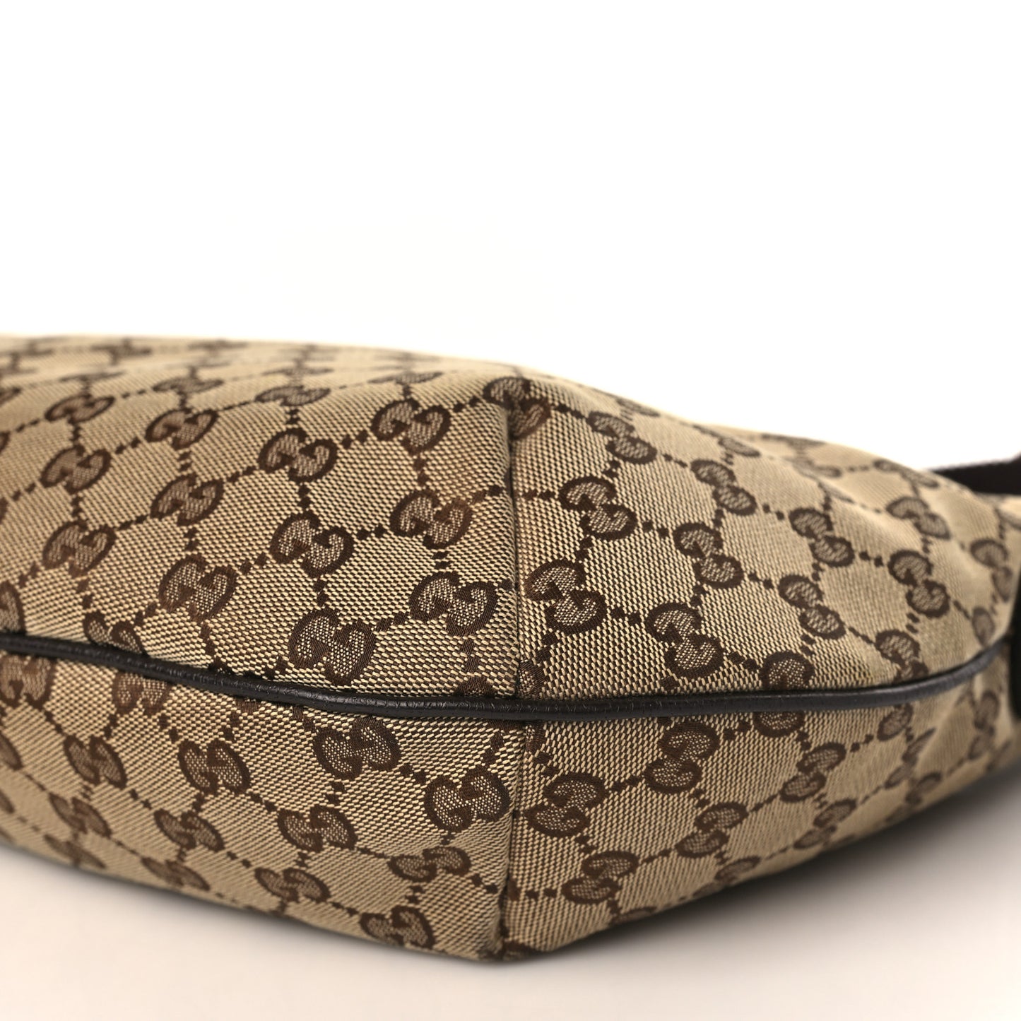 Monogram Medium Half Moon Hobo Dark Brown
