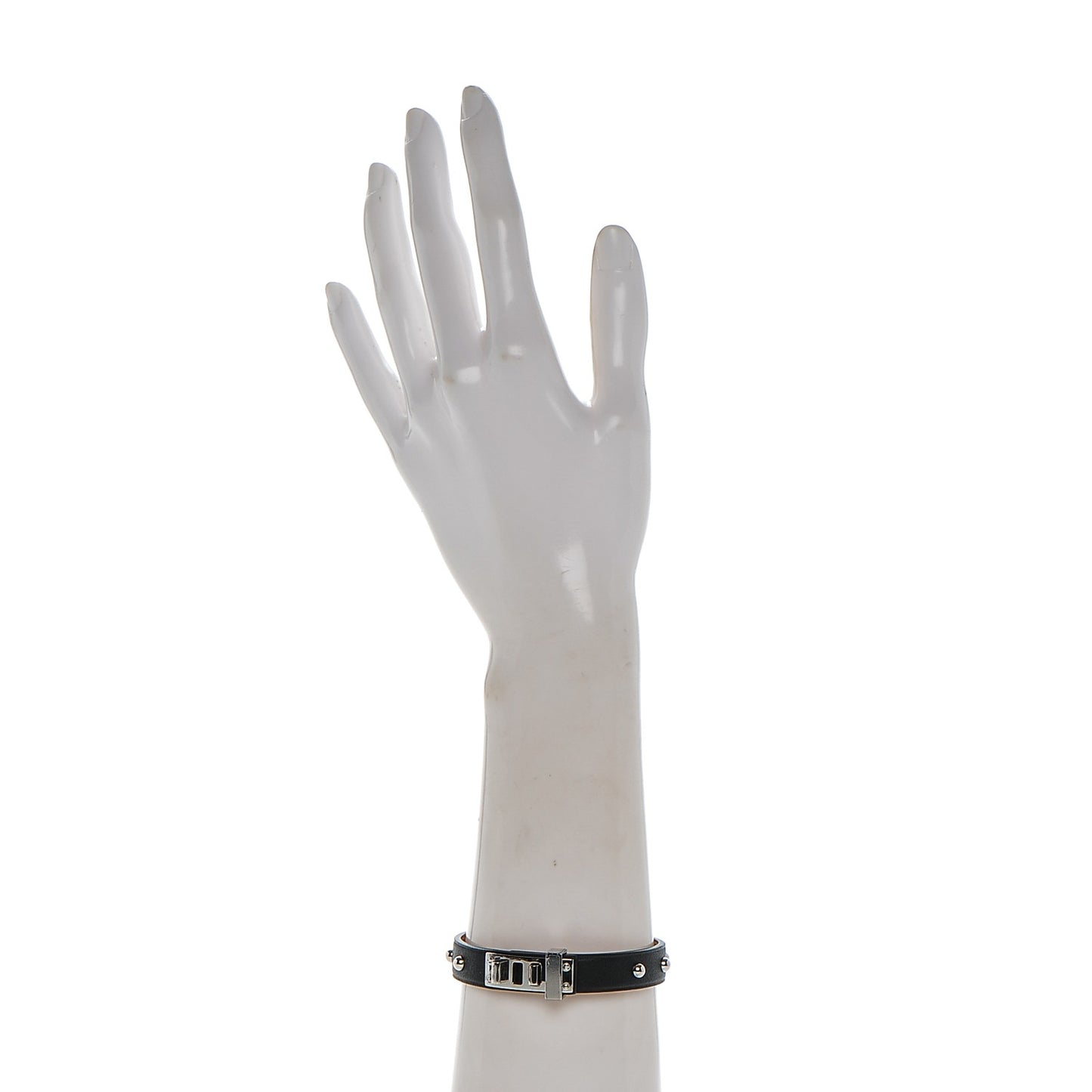 Swift Mini Dog Studded Round Bracelet T4 Black