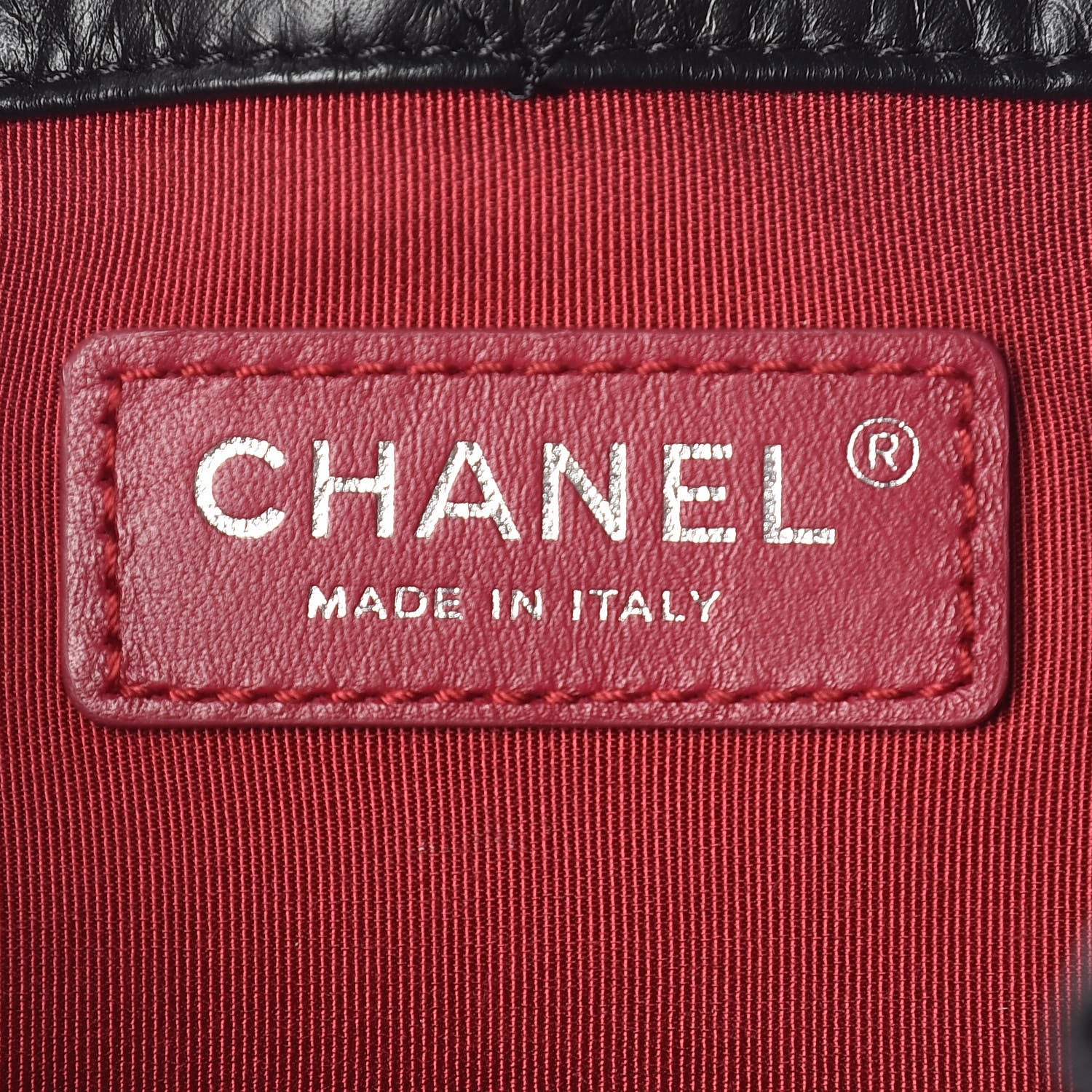 Chanel Aged Calfskin Quilted Gabrielle Backpack Black 8 of 9