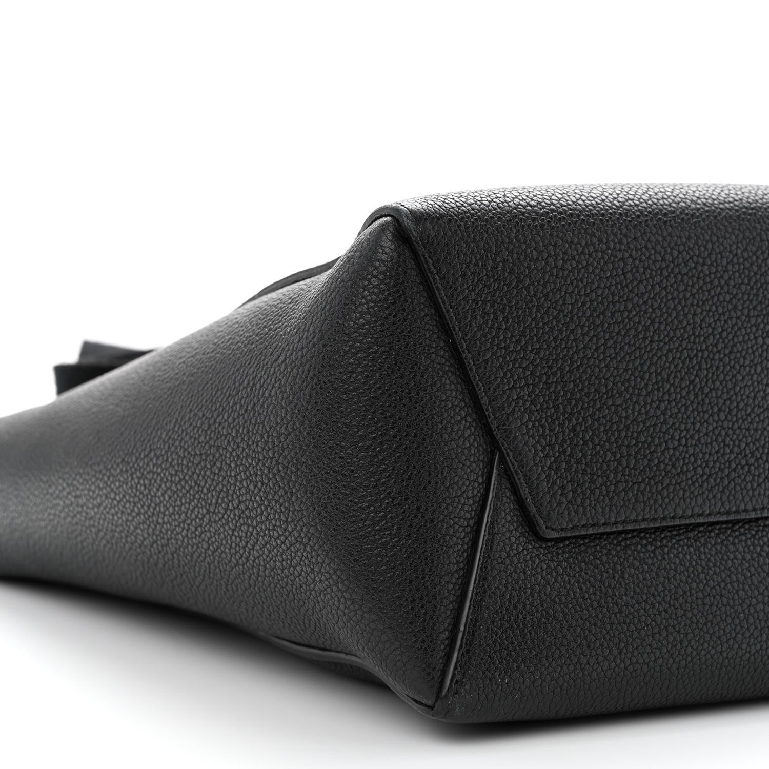 Celine Soft Grained Calfskin Small Sangle Bucket Bag Black 9 of 16