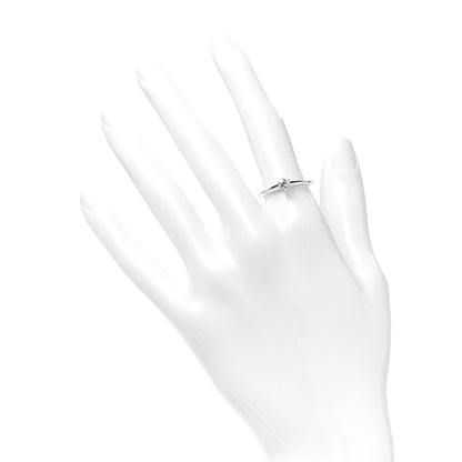 Tiffany Platinum Diamond .24ct Solitaire Engagement Ring 52 6 2 of 5