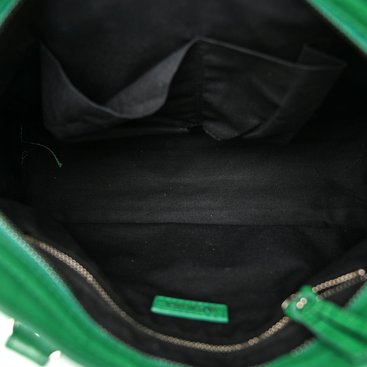 Agneau Classic Silver Hardware S City Magic Green
