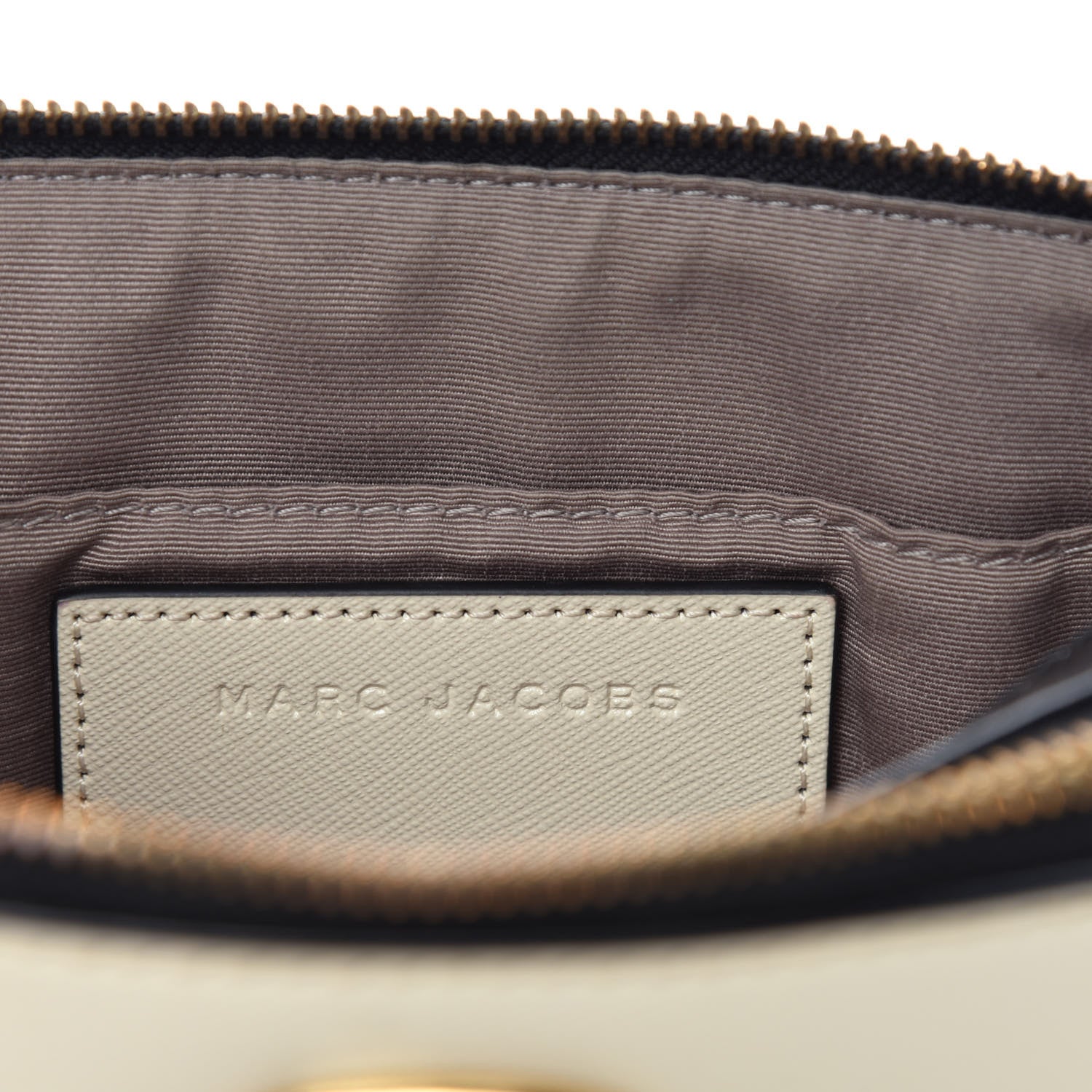 Marc Jacobs Saffiano Small Snapshot Camera Bag Cloud White Multicolor 8 of 10