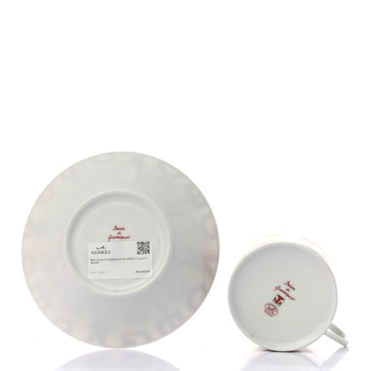 Hermes Porcelain Balcon du Guadalquivir Breakfast Cup And Saucer Set Of 2 4 of 8