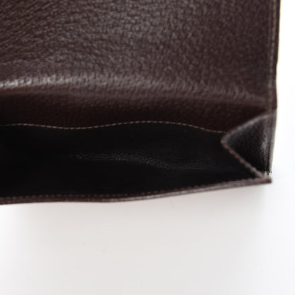 Gucci Monogram French Flap Wallet Dark Brown 5 of 8