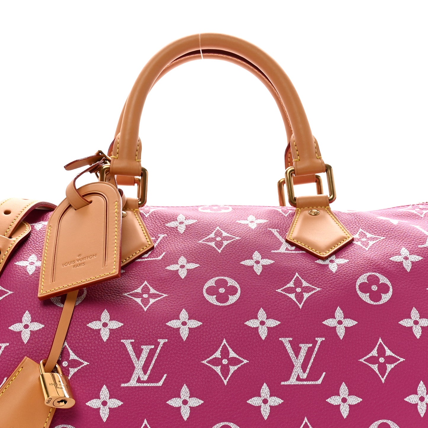 Calfskin Monogram Speedy P9 Bandouliere 40 Agate