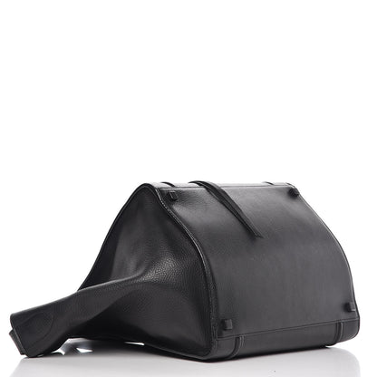 Celine Supple Calfskin Medium Phantom Luggage Black 4 of 18