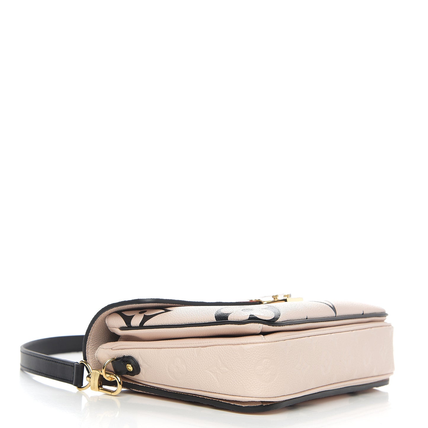 Empreinte Monogram Giant Crafty Pochette Metis Creme Black