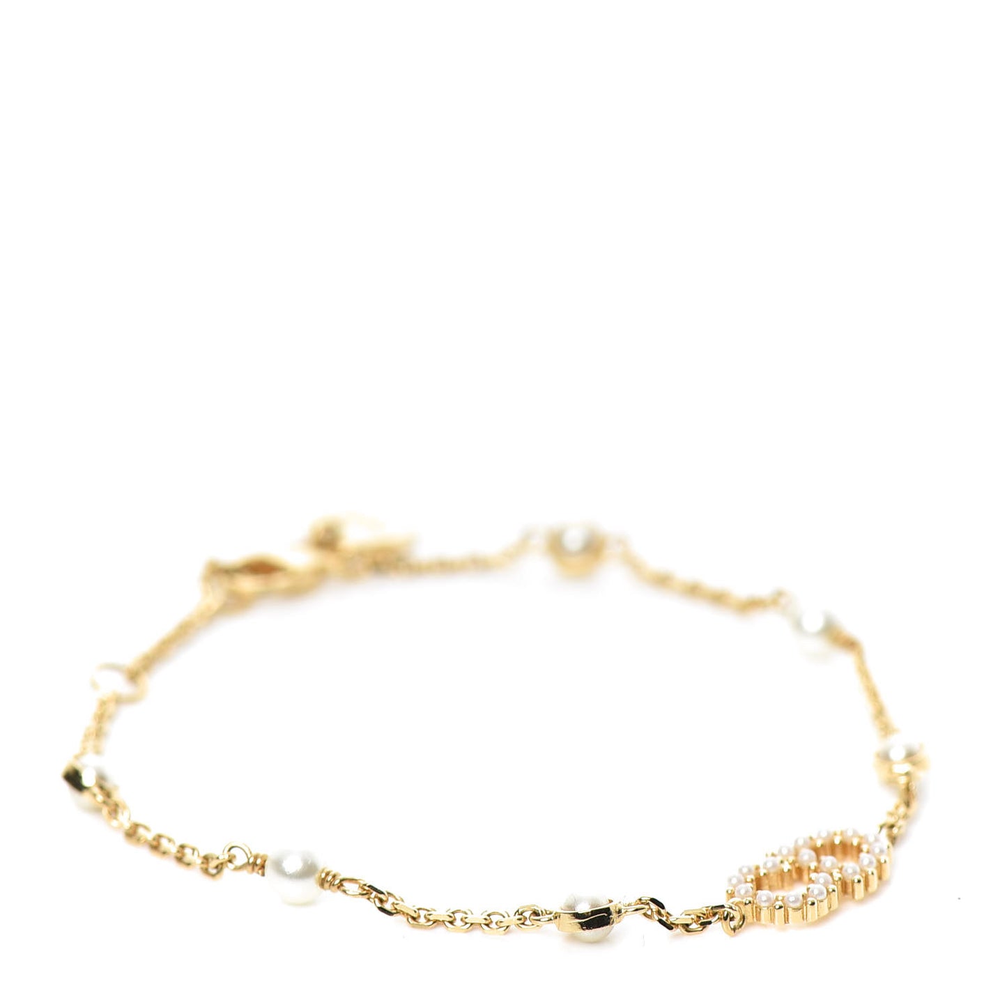 Pearl Clair D Lune Bracelet Gold