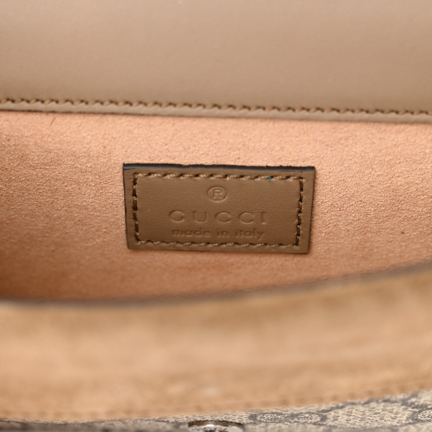 Gucci GG Supreme Monogram Super Mini Dionysus Shoulder Bag Taupe 6 of 11