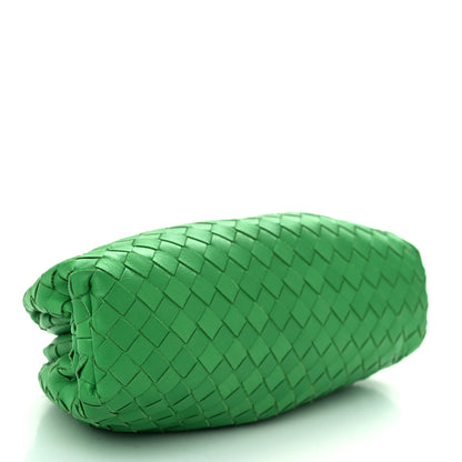 Bottega Veneta Nappa Intrecciato The Mini Pouch Clutch Parakeet 4 of 10