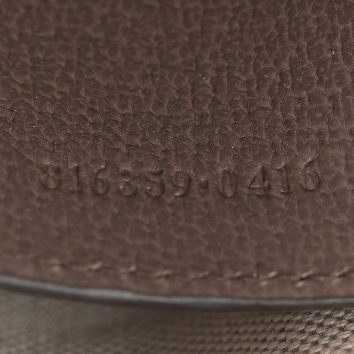 Gucci GG Supreme Monogram Textured Dollar Calfskin Mini Ophidia Shoulder Bag Beige Ebony New Acero 7 of 10