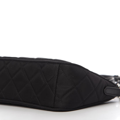 Prada Nylon Tessuto Impuntu Quilted Crossbody Bag Black 8 of 11