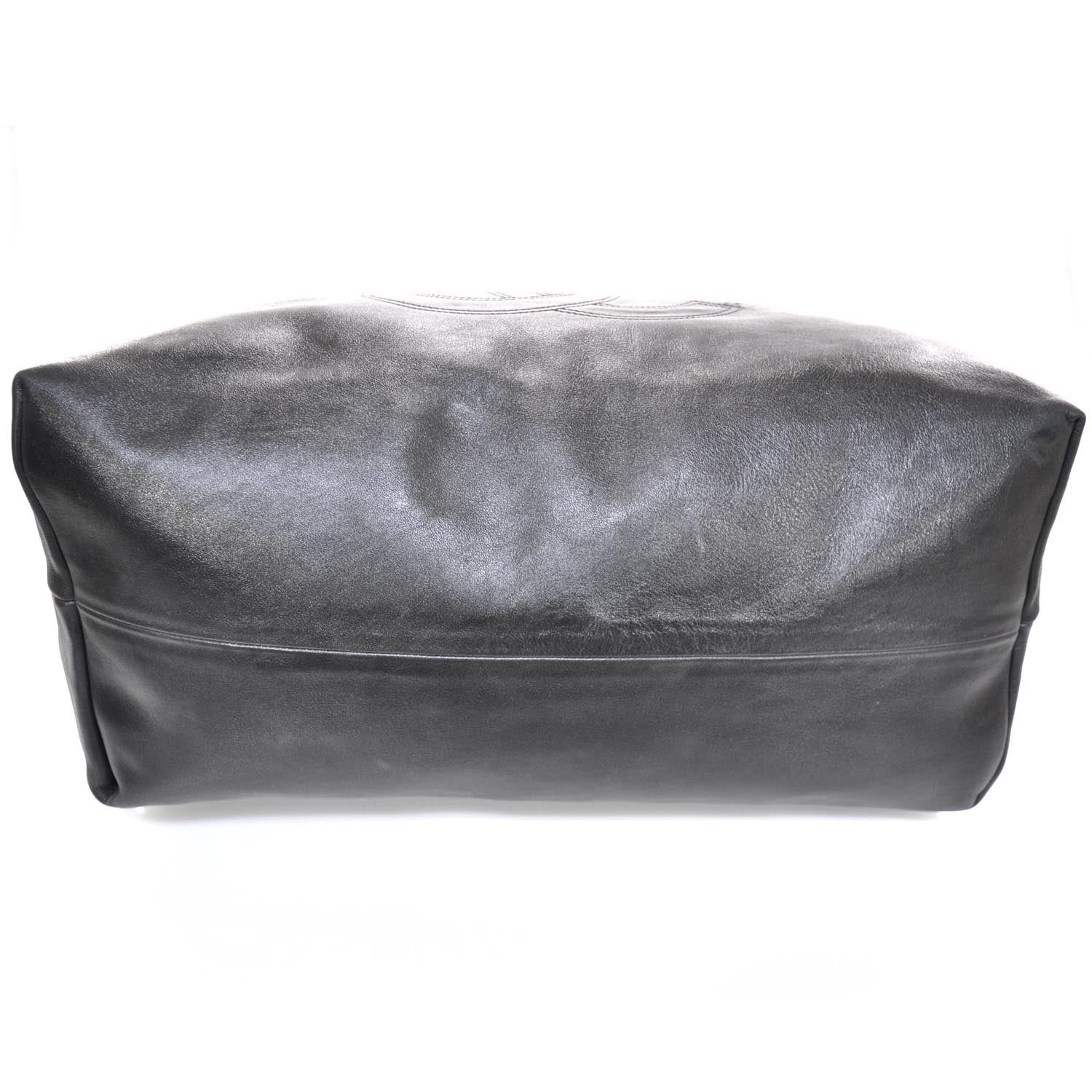 Chanel Lambskin Edgy Large Zip Top Tote Black 3 of 11