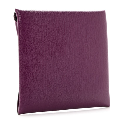 Hermes Chevre Mysore Bastia Coin Purse Anemone 3 of 7