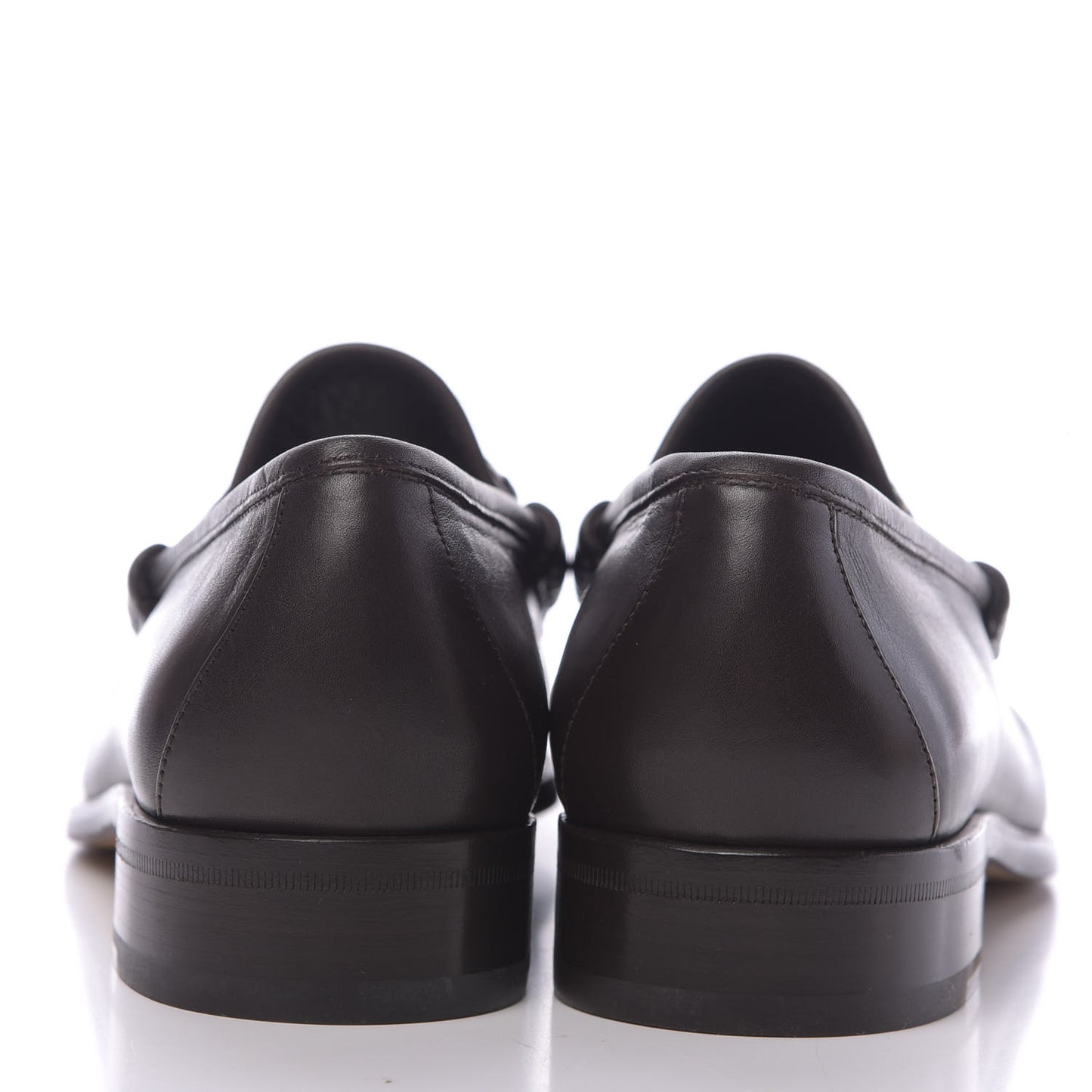 Calfskin Mens 1953 Horsebit Loafers 8 Marrone