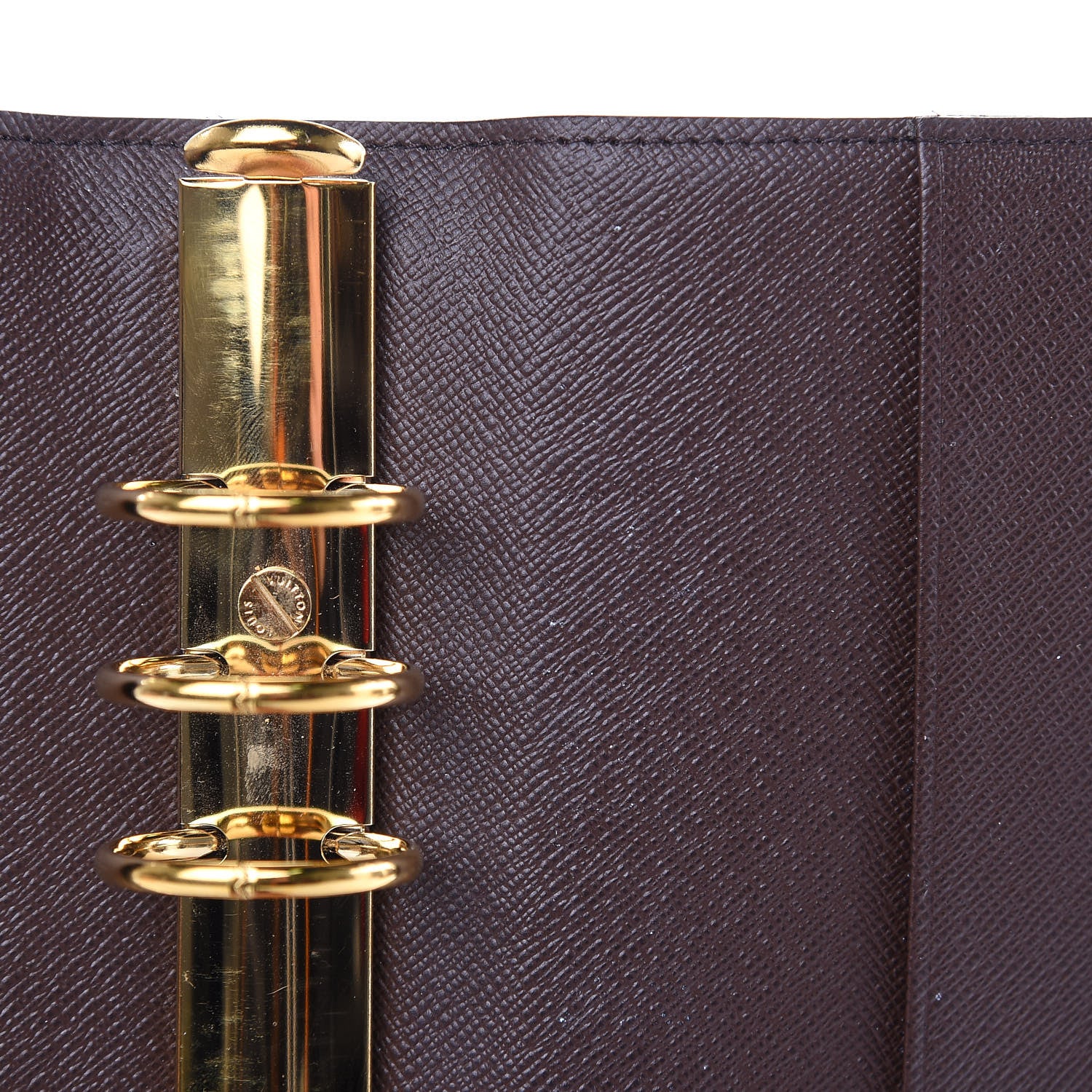 Louis Vuitton Damier Ebene Large Ring Agenda Cover 8 of 9