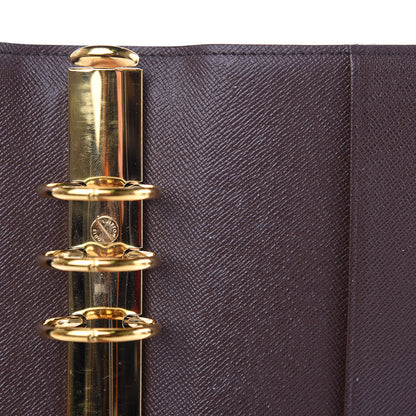 Louis Vuitton Damier Ebene Large Ring Agenda Cover 8 of 9