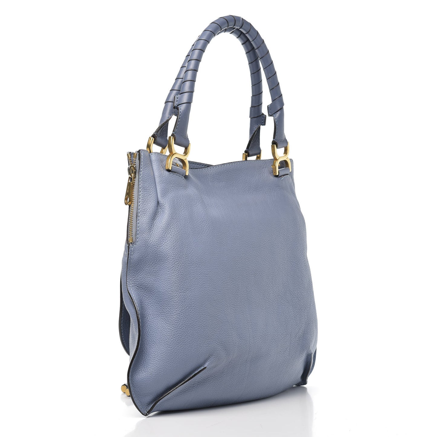 Calfskin Large Marcie Tote Skylight
