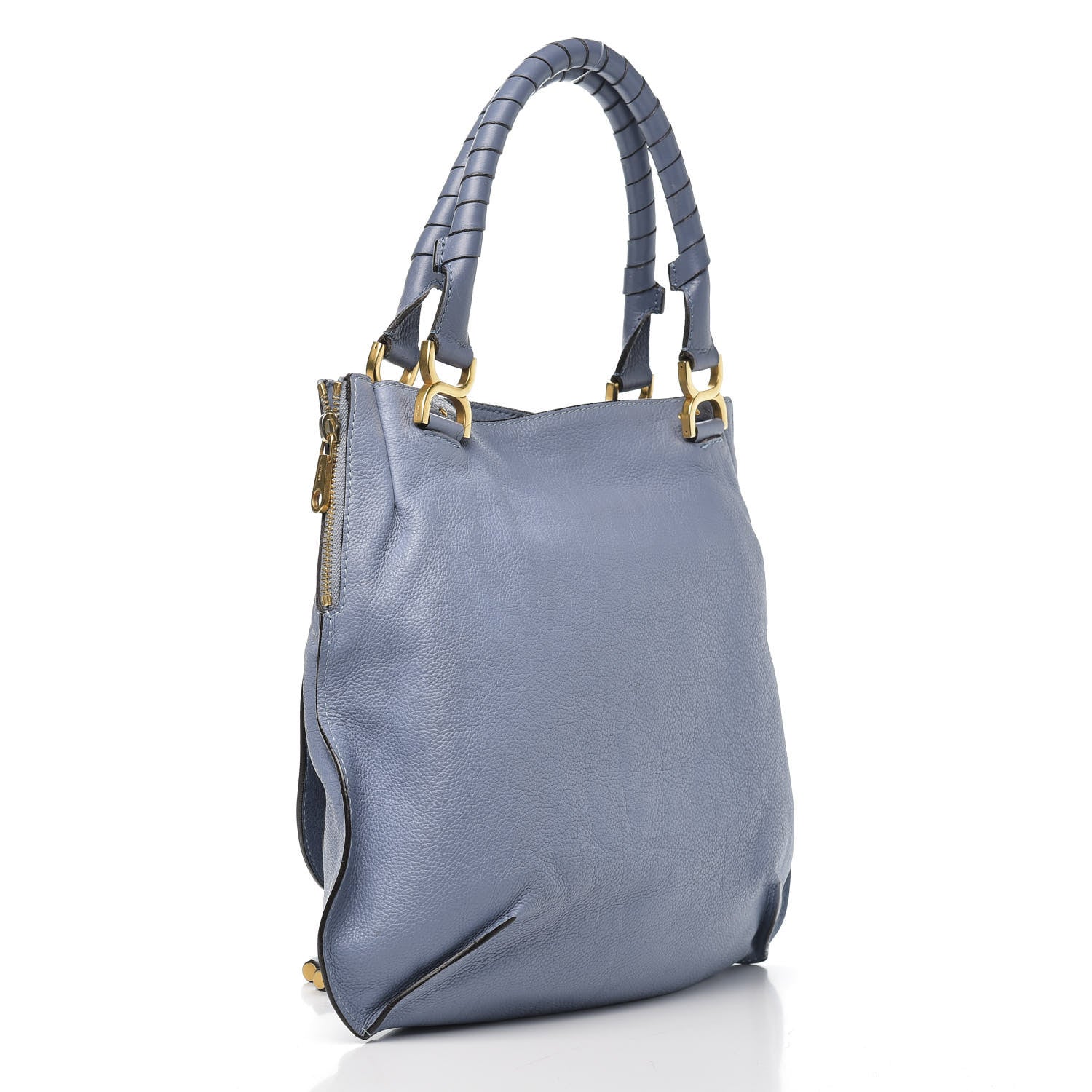 Chloe Calfskin Large Marcie Tote Skylight 3 of 12
