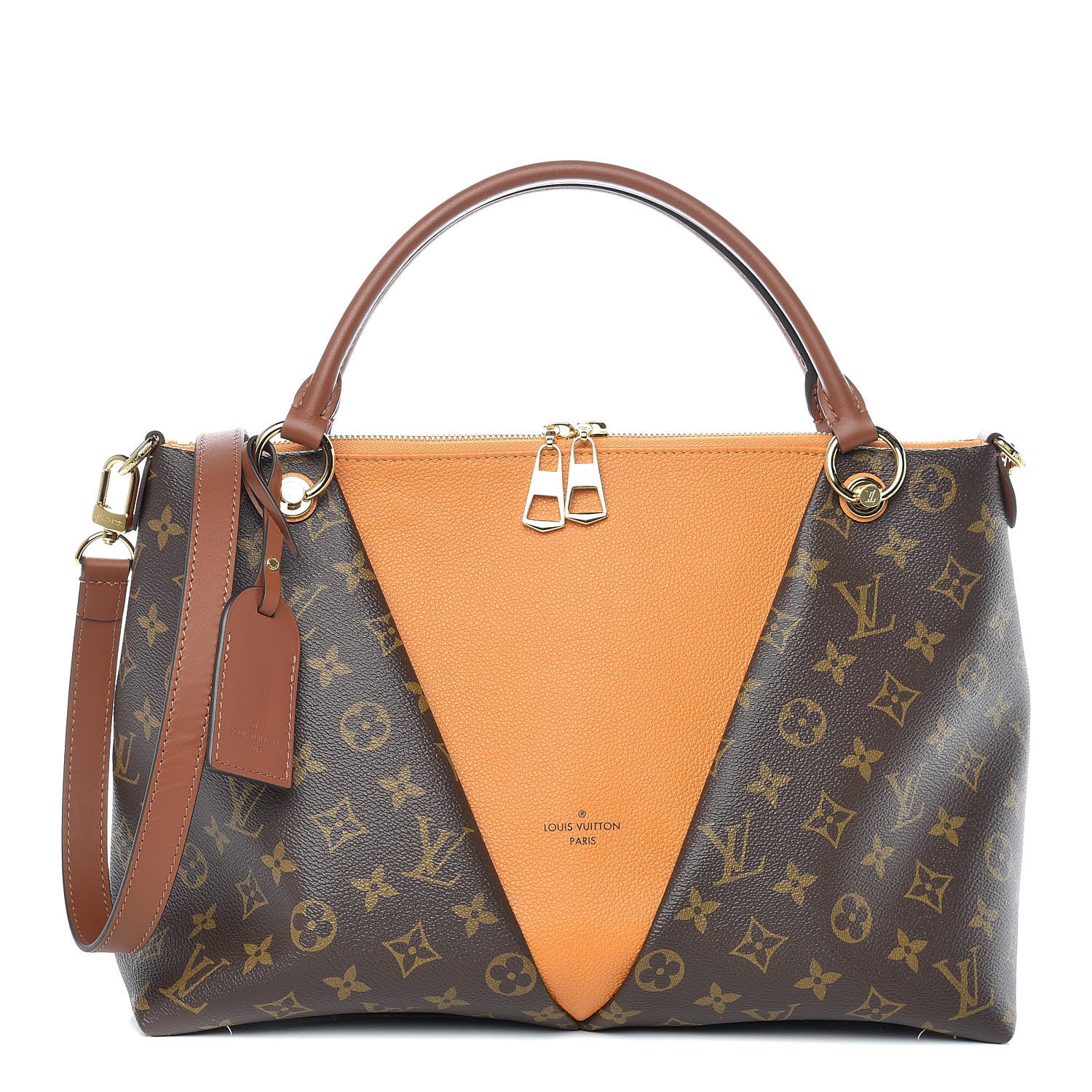 Louis Vuitton Monogram V Tote MM Safran 1 of 11