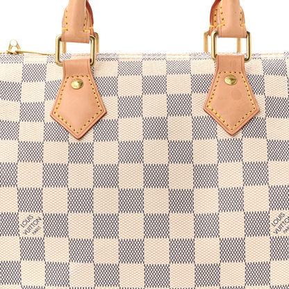 Louis Vuitton Damier Azur Speedy Bandouliere 25 7 of 9