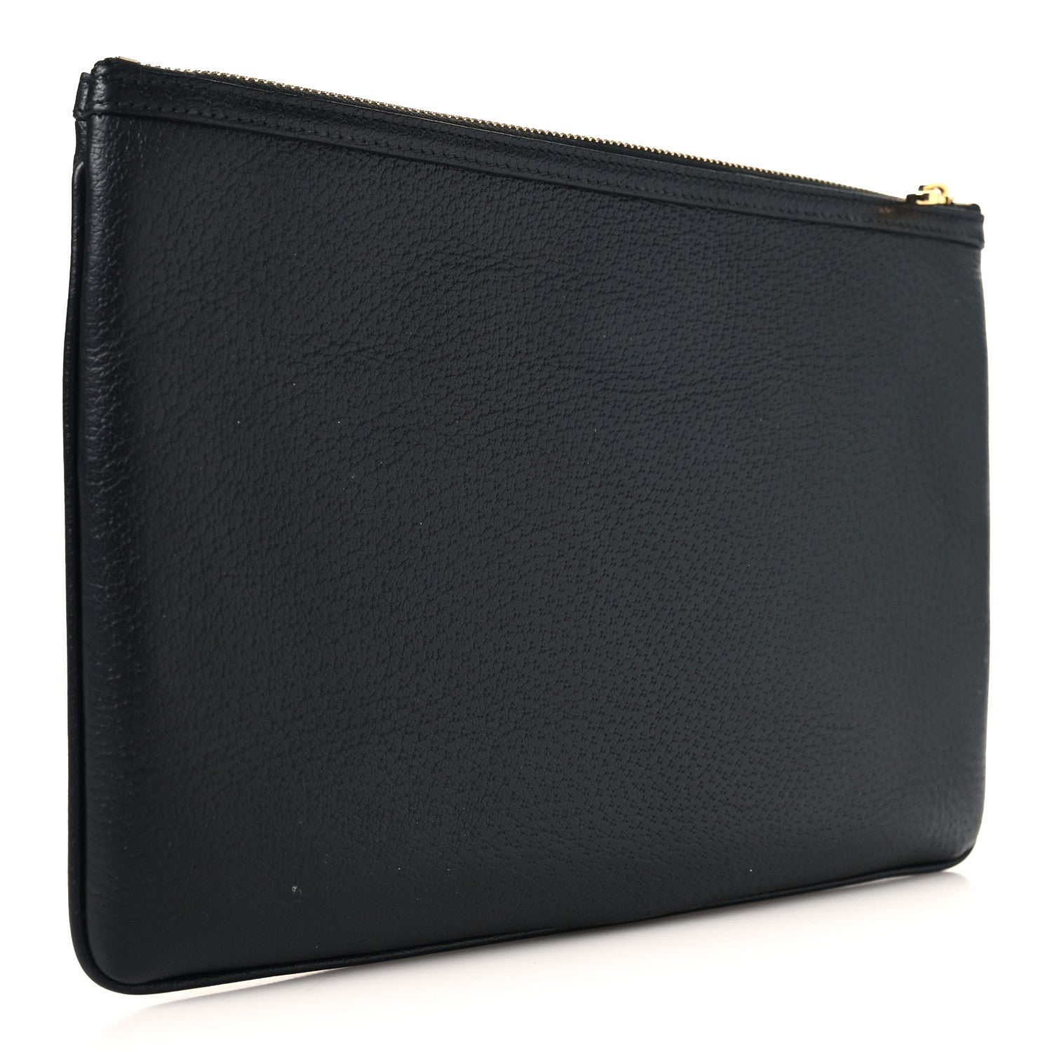 Gucci Calfskin Large Ophidia Pouch Clutch Black 3 of 8
