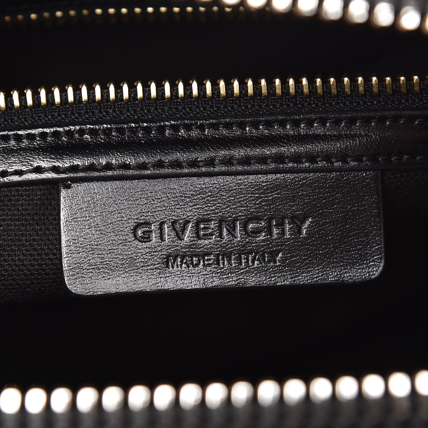 Givenchy Shiny Lord Calfskin Small Antigona Black 6 of 9