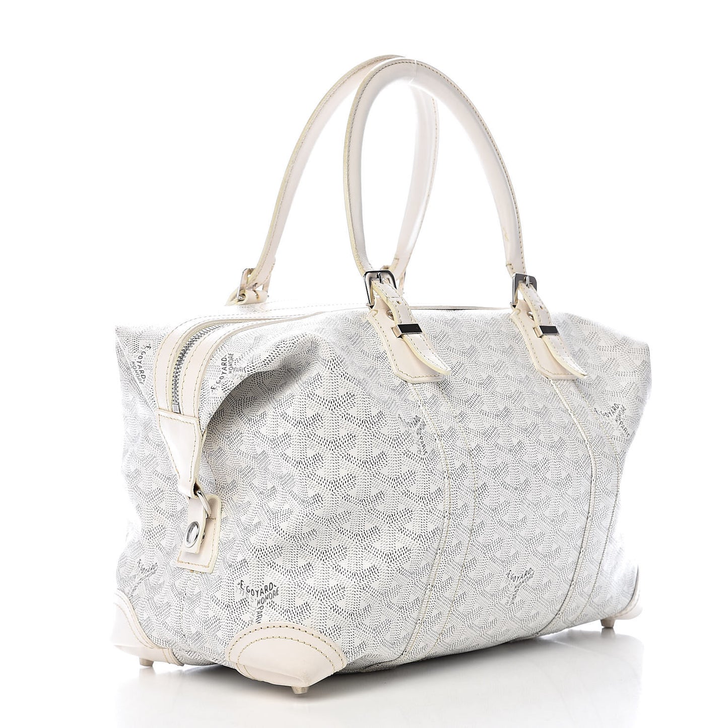 Goyardine Boeing 30 White