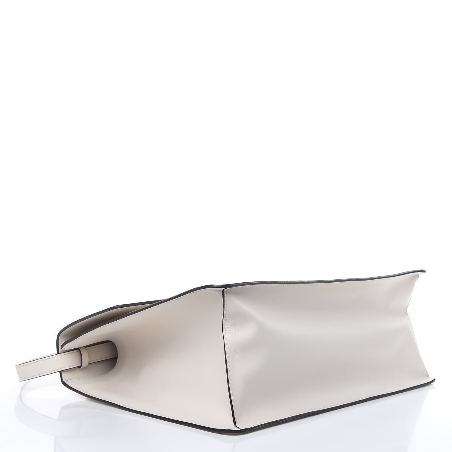 Gucci Calfskin Maxi Sylvie Top Handle Bag White 4 of 12
