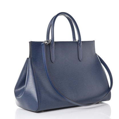 Louis Vuitton Epi Marly MM Indigo 3 of 7