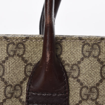 Gucci GG Plus Monogram Small Vertical Tote Dark Brown 11 of 15