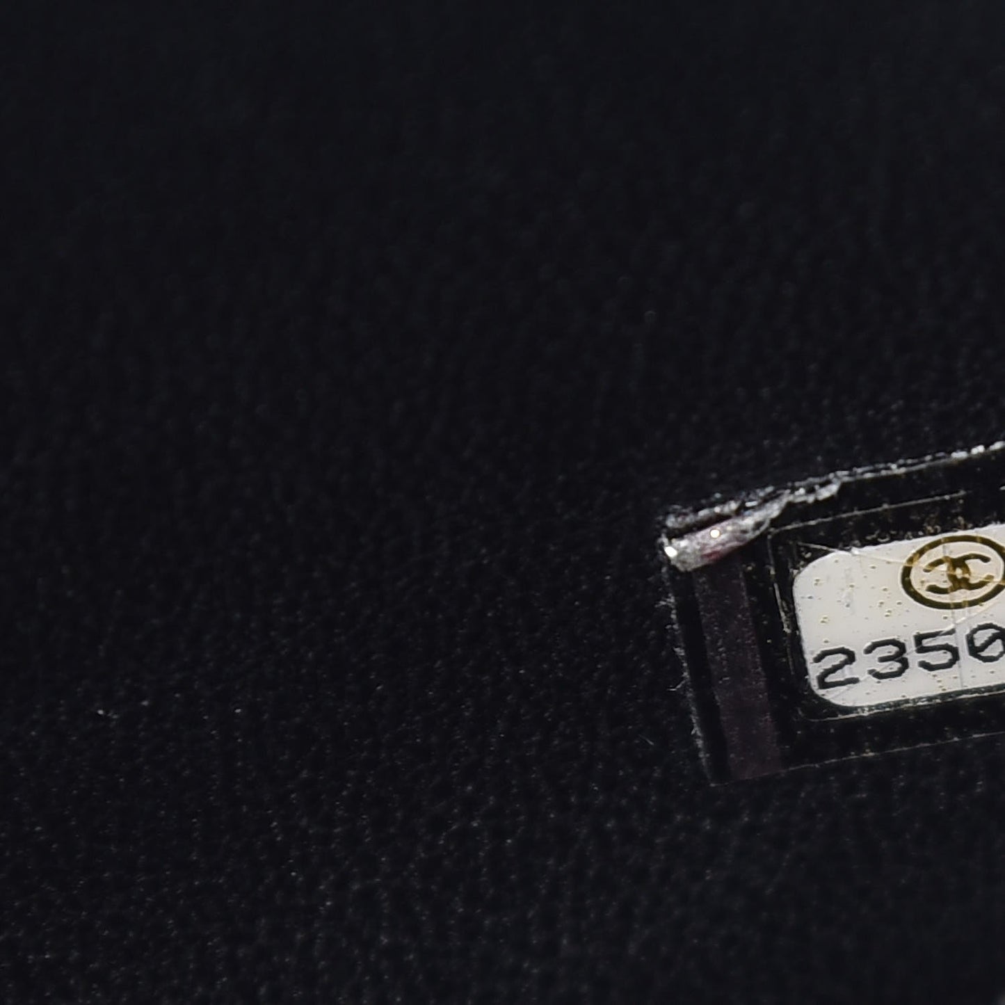 Caviar Quilted Mini Square Flap Black
