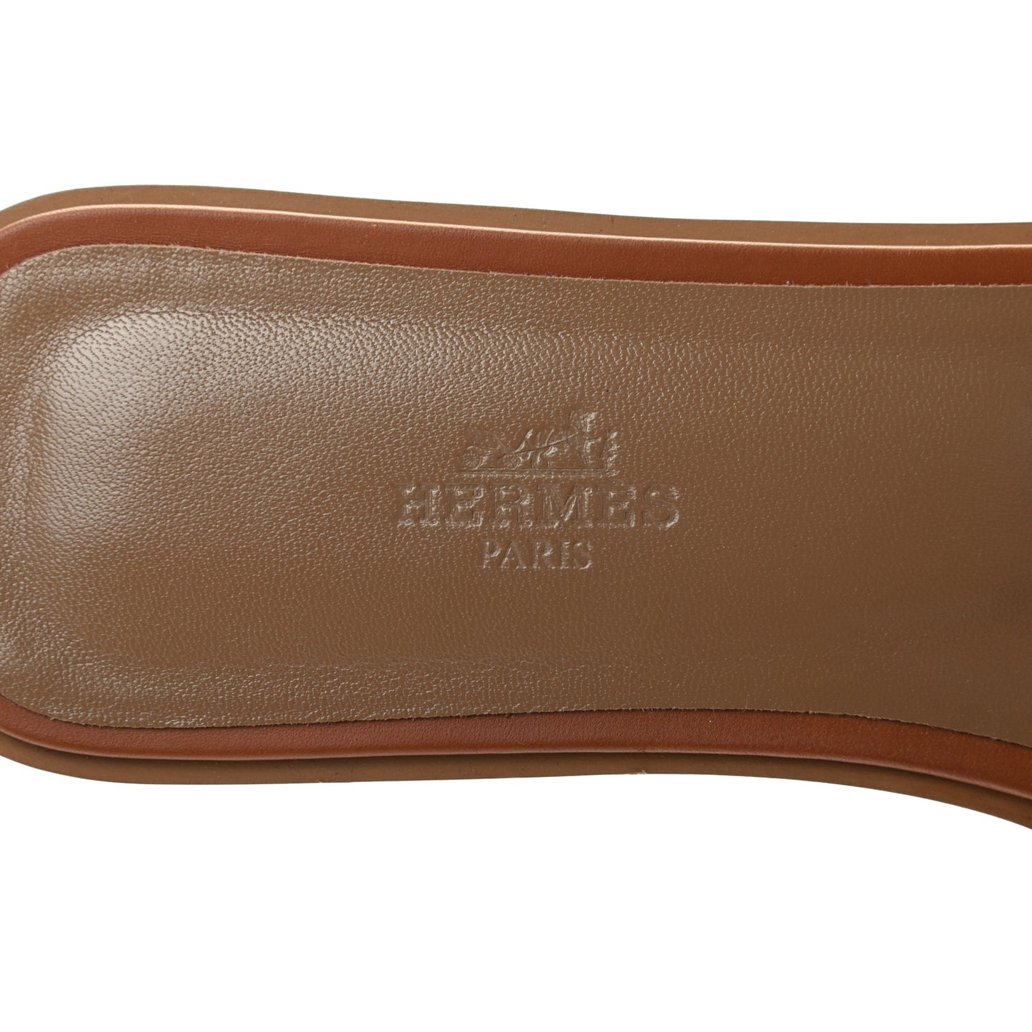 Box Calfskin Oran Sandals 40 Gold