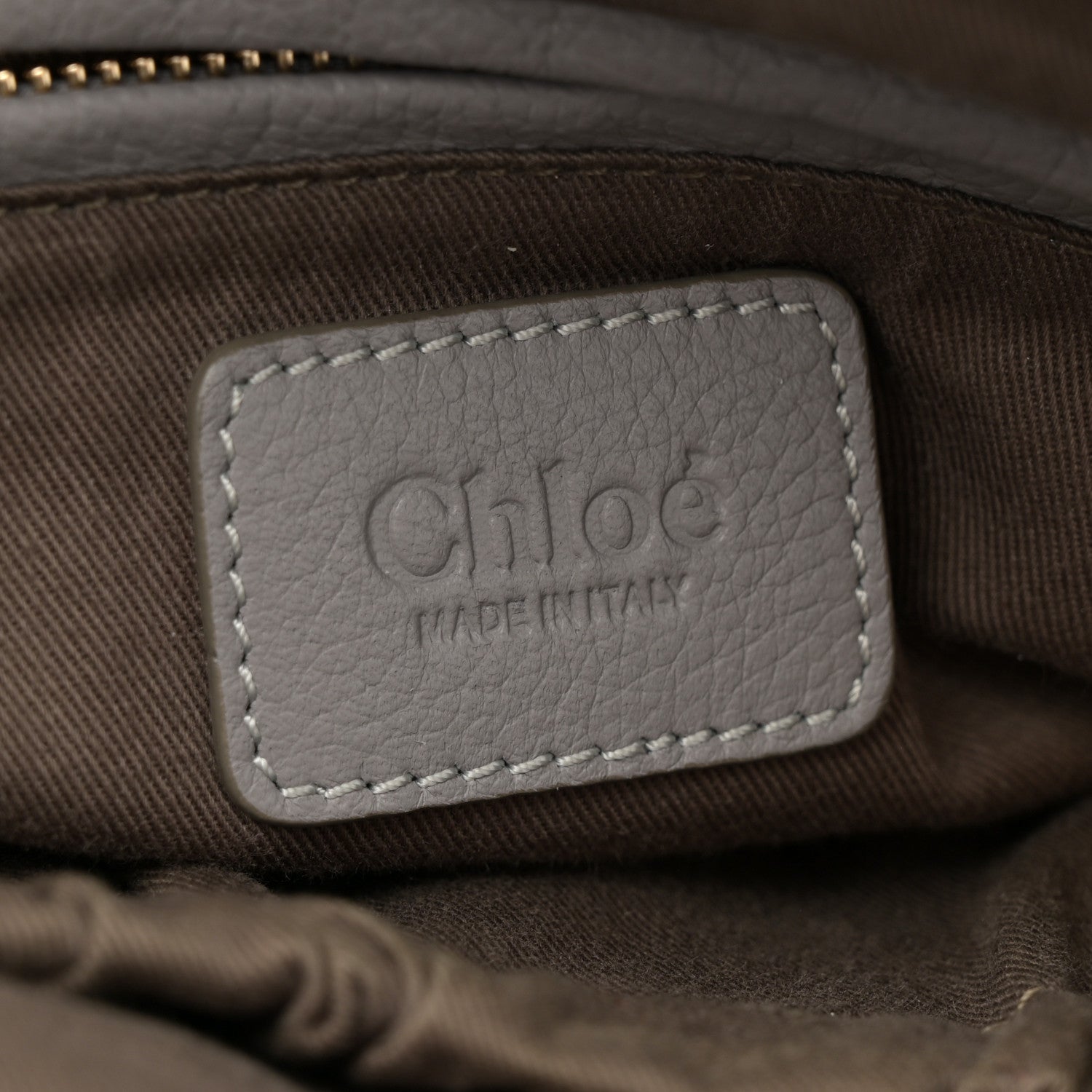 Chloe Calfskin Medium Marcie Satchel Cashmere Grey 6 of 11