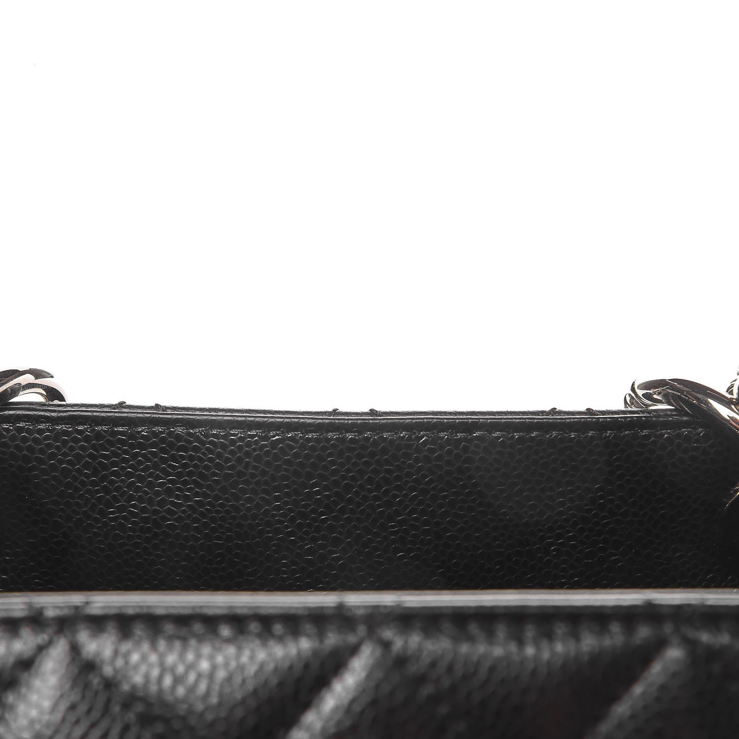 Chanel Caviar Quilted Grand Shopping Tote GST Black 8 of 9