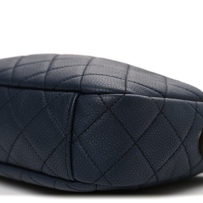 Chanel Caviar Quilted Small Coco Tassel Camera Case Dark Navy 10 of 10