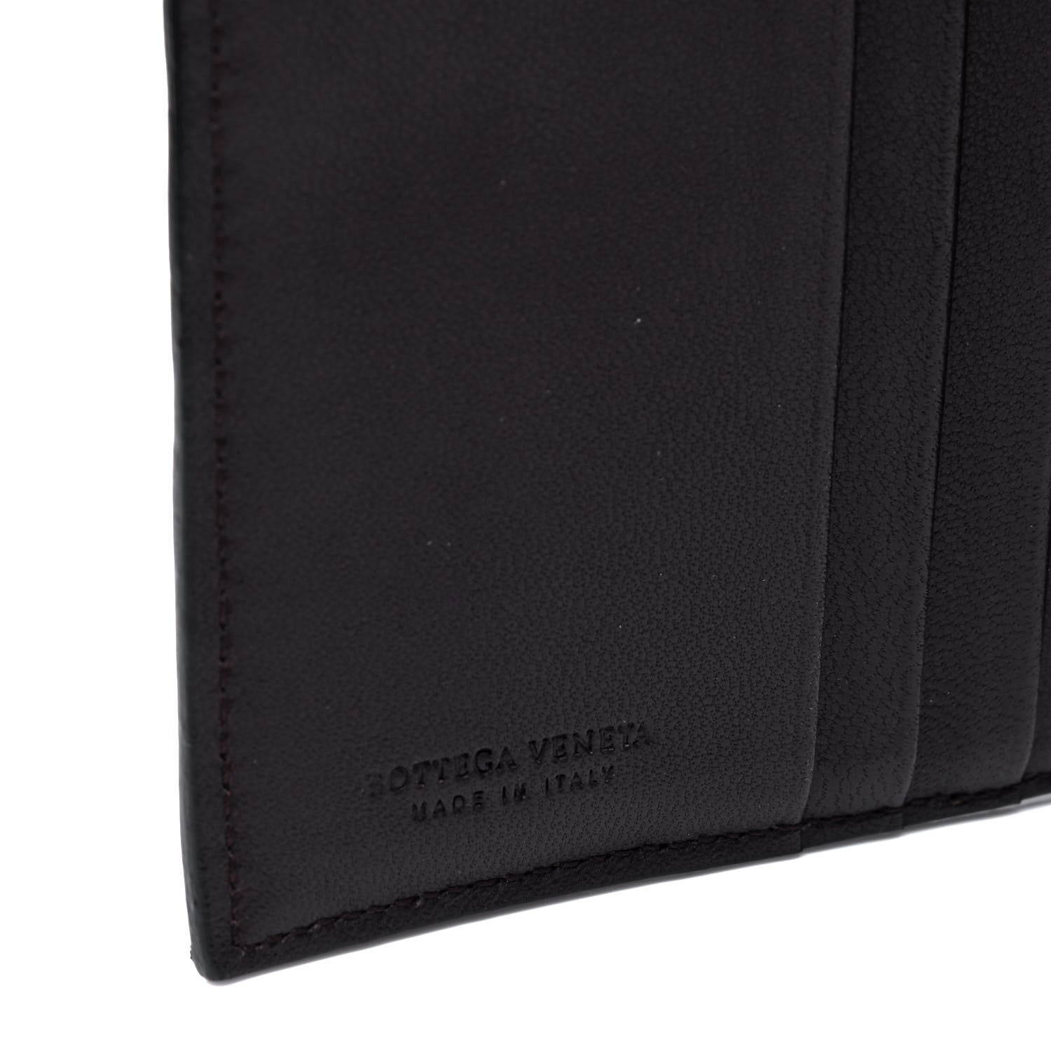 Bottega Veneta Nappa Intrecciato Mini Wallet Espresso 4 of 5