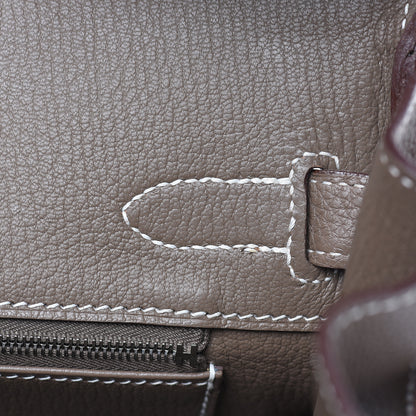 Hermes Togo Birkin 30 Etoupe 13 of 32