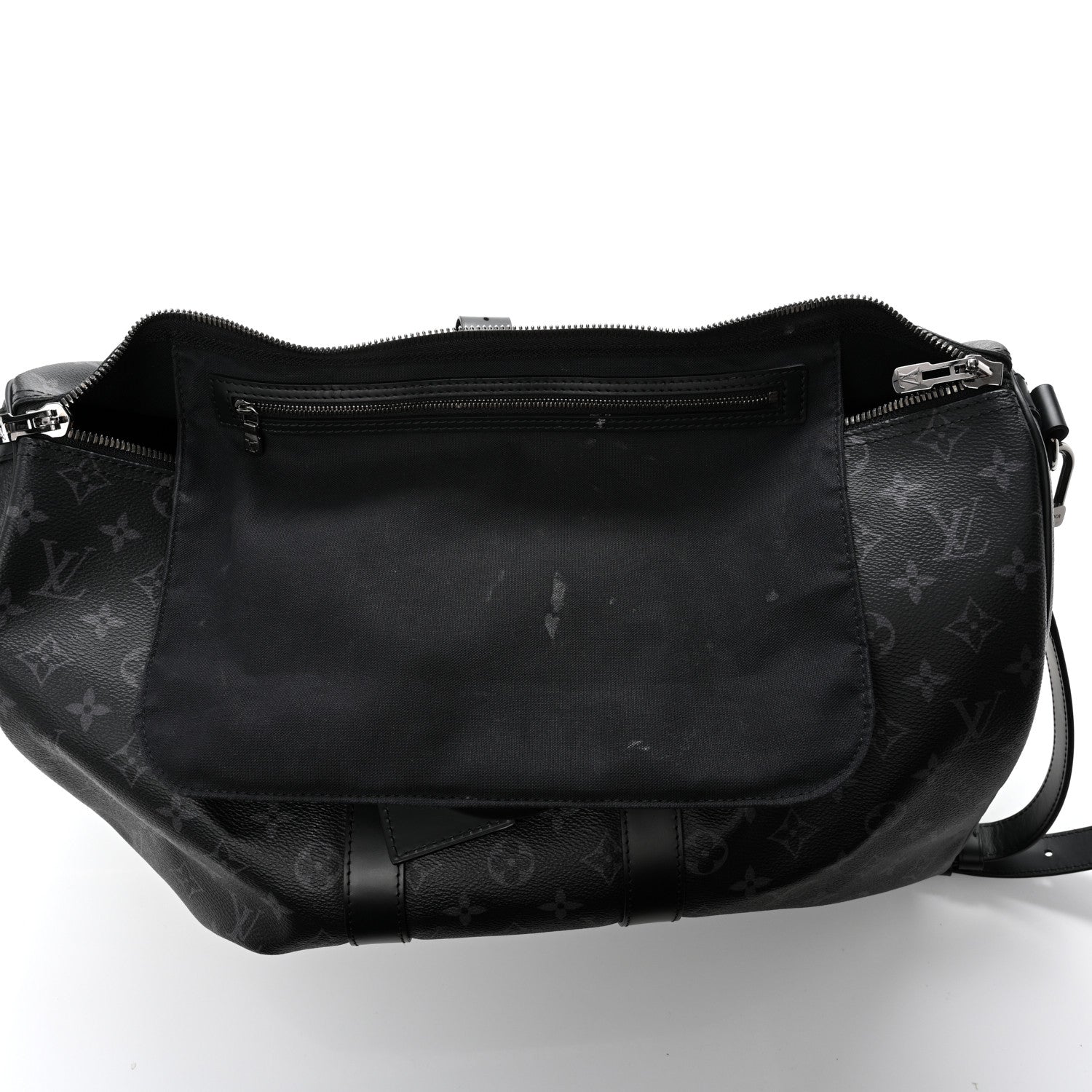 Louis Vuitton Monogram Eclipse Keepall Bandouliere 45 11 of 13