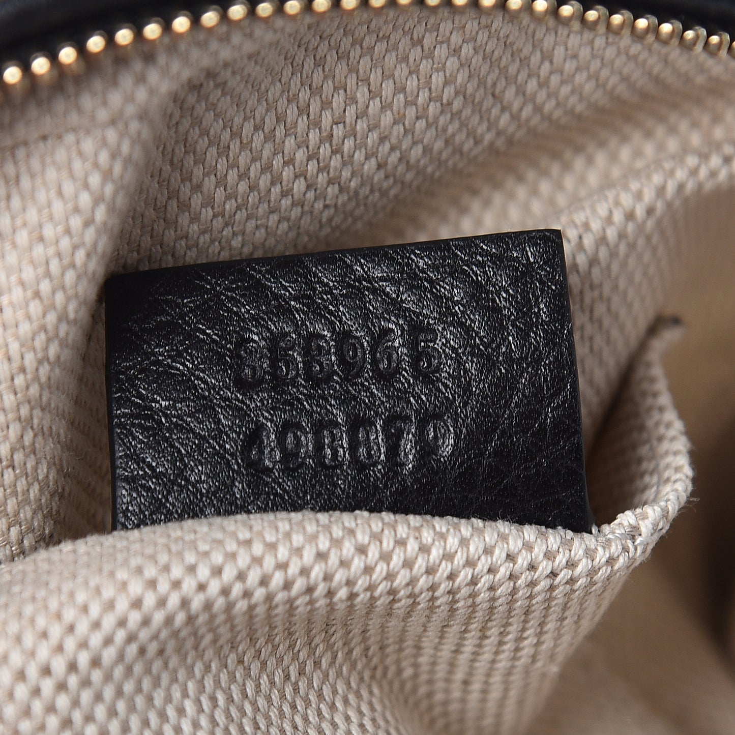 Pebbled Calfskin Mini Soho Chain Bag Black