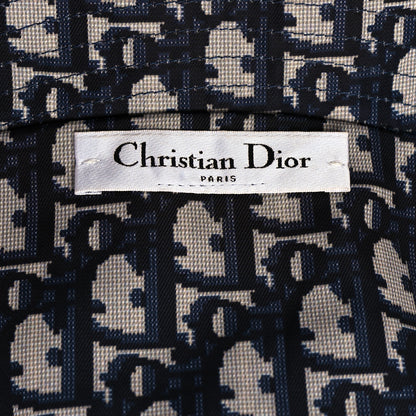 Christian Dior Oblique Reversible Teddy-D Brim Bucket Hat 58 Blue 11 of 12