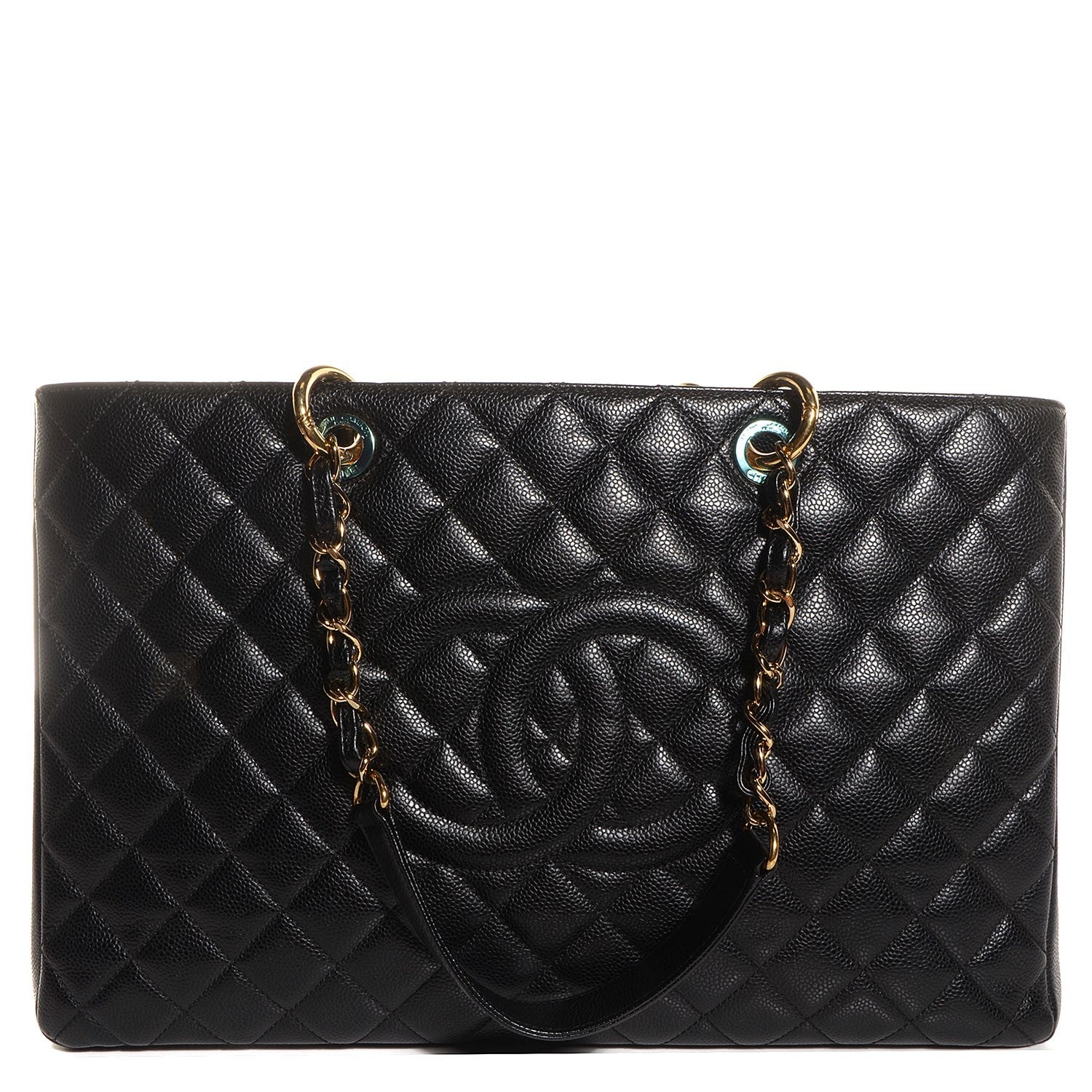 Chanel Caviar XL Grand Shopping Tote GST Black 1 of 7