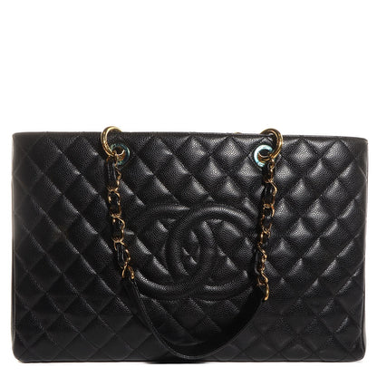 Chanel Caviar XL Grand Shopping Tote GST Black 1 of 7